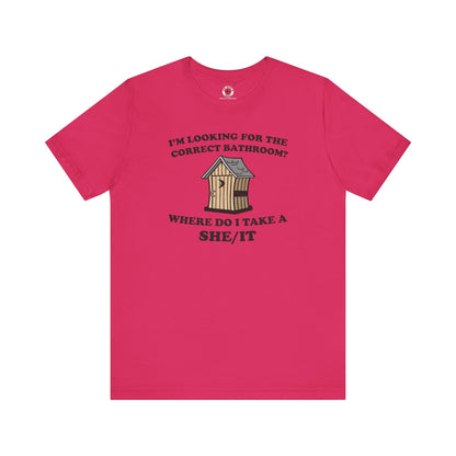 I'm Looking For The Correct Bathroom T-Shirt The Devil's Pickle