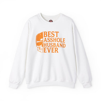 Best Asshole Husband Ever Crewneck Sweatshirt The Devil's Pickle