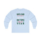 Santa Has The Right Idea Long Sleeve Tee The Devil's Pickle
