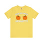 Behind These Pumpkins Are Huge Tits T-Shirt The Devil's Pickle
