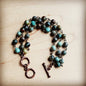 African Turquoise Triple Strand Bracelet Shop Style & More | Fresh Looks, Everyday Deals & Free Shipping