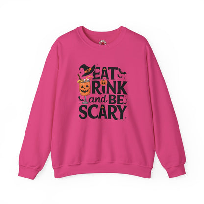 Eat Drink and Be Scary Crewneck Sweatshirt The Devil's Pickle