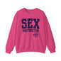 Sex Instructor Crewneck Sweatshirt The Devil's Pickle