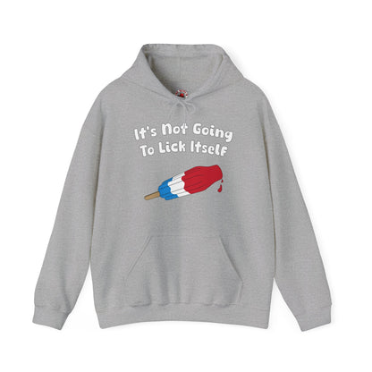 It's Not Going To Lick Itself Hooded Sweatshirt The Devil's Pickle