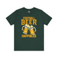 Football Beer and Happiness T-Shirt The Devil's Pickle