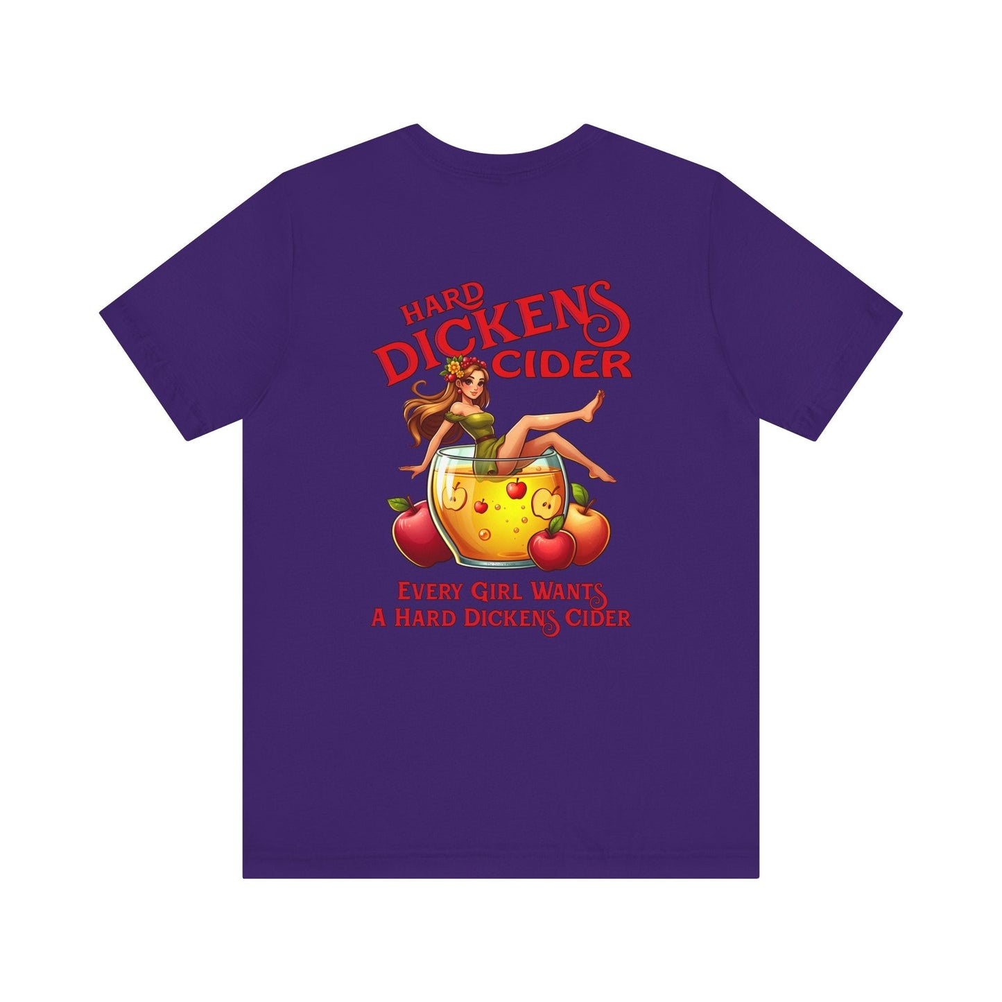 Hard Dickens Cider Front/Back T-Shirt The Devil's Pickle