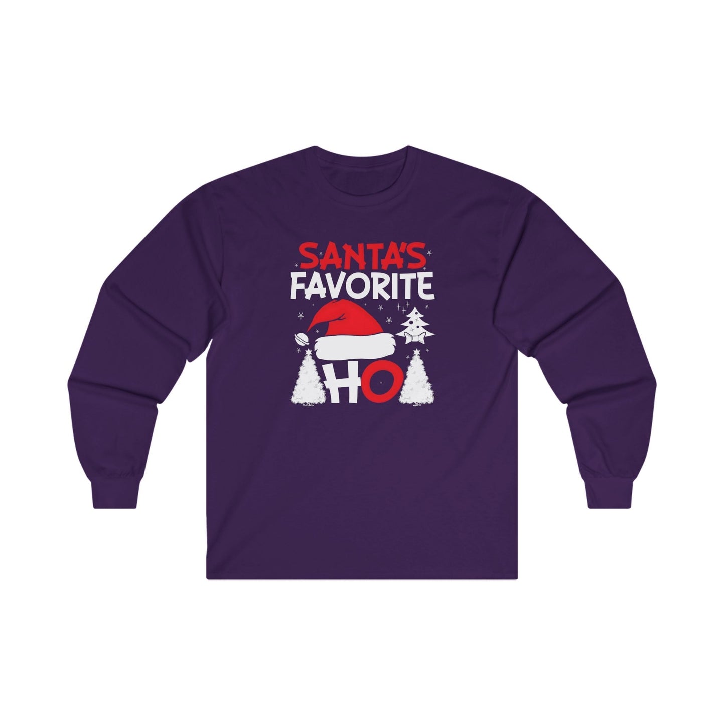 Santa's Favorite Ho Long Sleeve Tee The Devil's Pickle