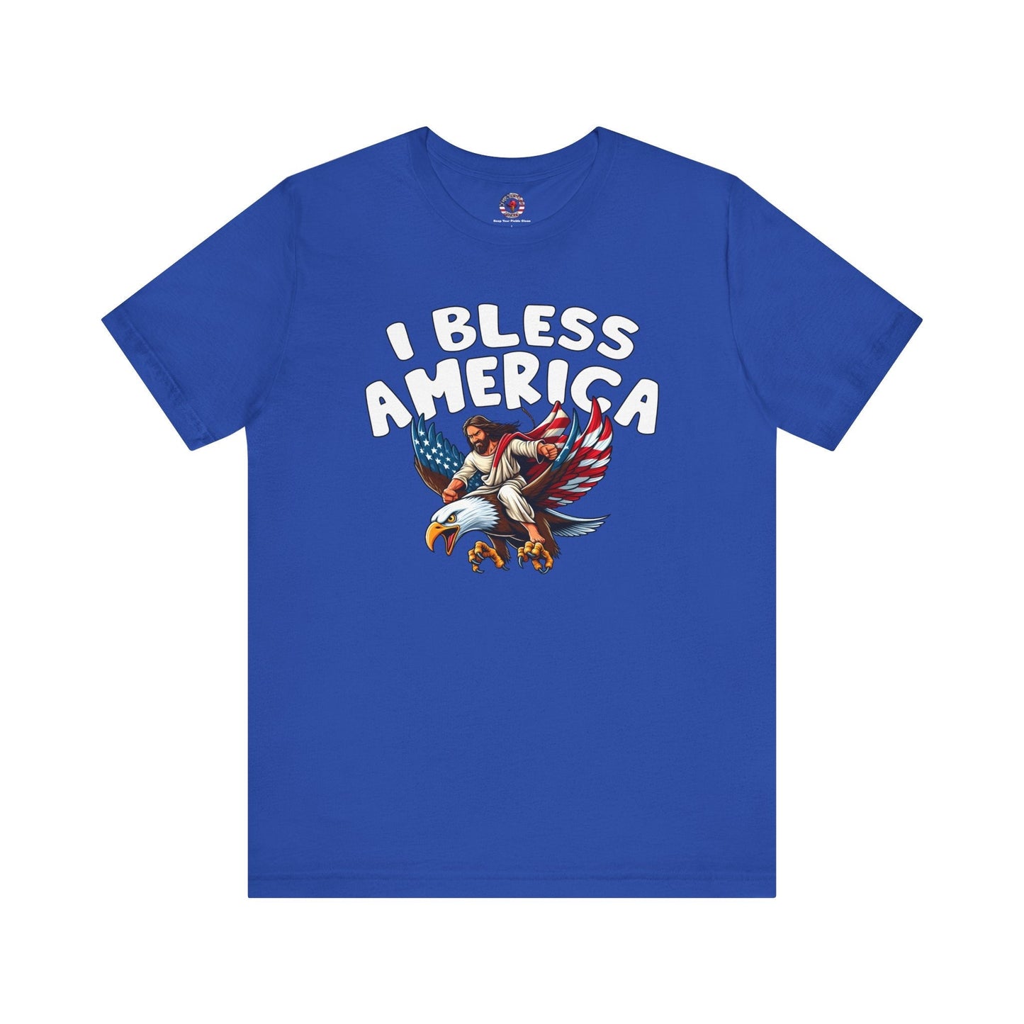 I Bless America T-Shirt The Devil's Pickle