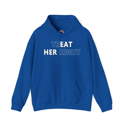 Treat Her Right Hooded Sweatshirt The Devil's Pickle