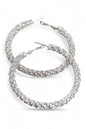 60MM Iconic Rhinestone Hoops Shop Style & More | Fresh Looks, Everyday Deals & Free Shipping