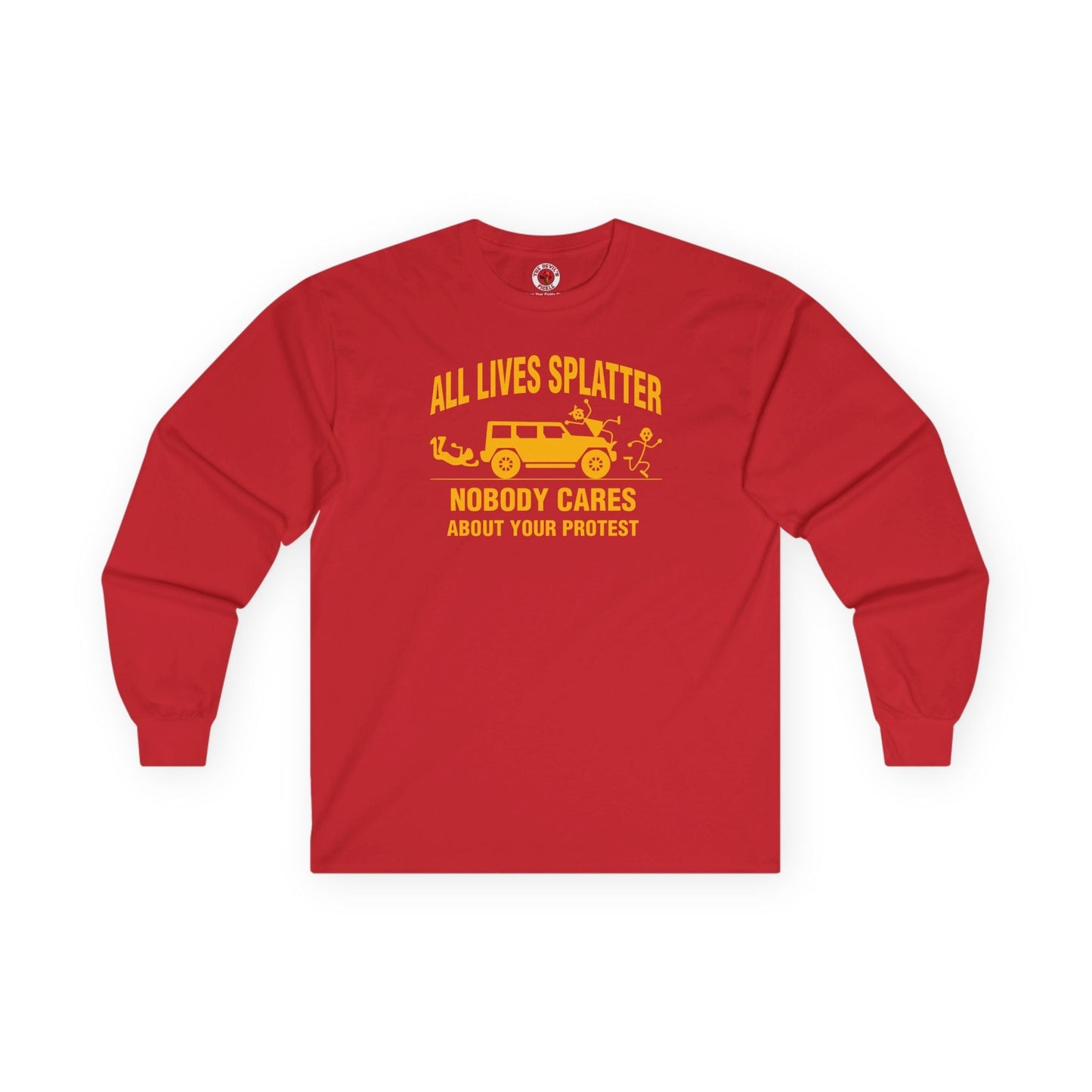 All Lives Splatter Long Sleeve Tee The Devil's Pickle