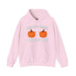 Behind These Pumpkins Are Huge Tits Hooded Sweatshirt The Devil's Pickle