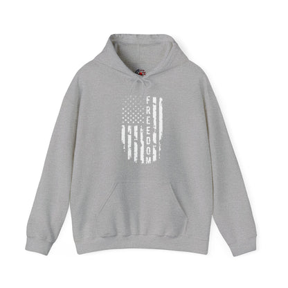 Freedom American Flag Hooded Sweatshirt The Devil's Pickle