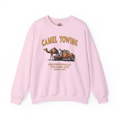 Camel Towing Crewneck Sweatshirt The Devil's Pickle