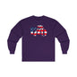 1776 American Flag Long Sleeve Tee The Devil's Pickle