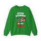 Stop Staring at My Cock Crewneck Sweatshirt The Devil's Pickle