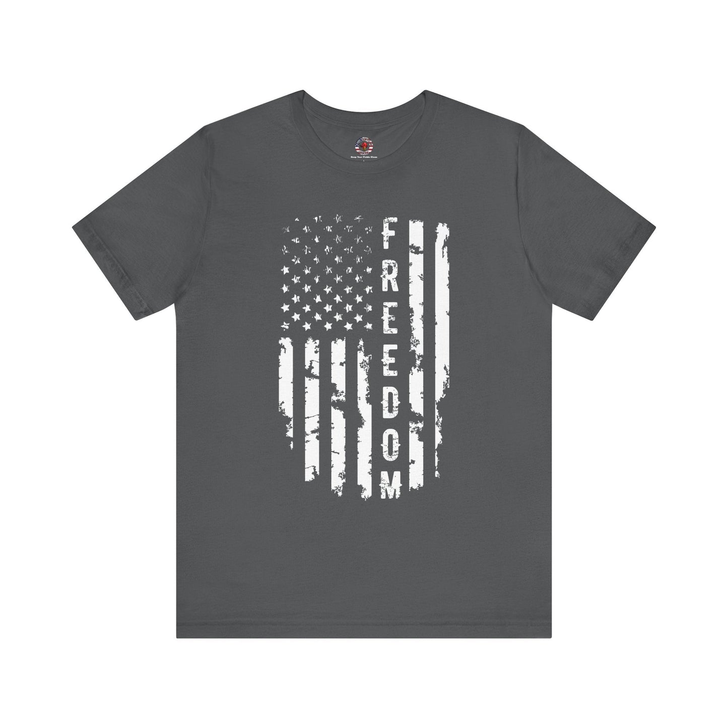 Freedom American Flag T-Shirt The Devil's Pickle