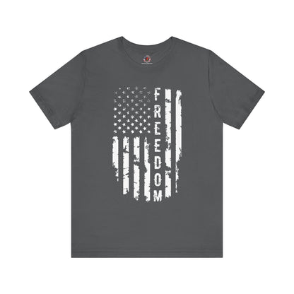 Freedom American Flag T-Shirt The Devil's Pickle