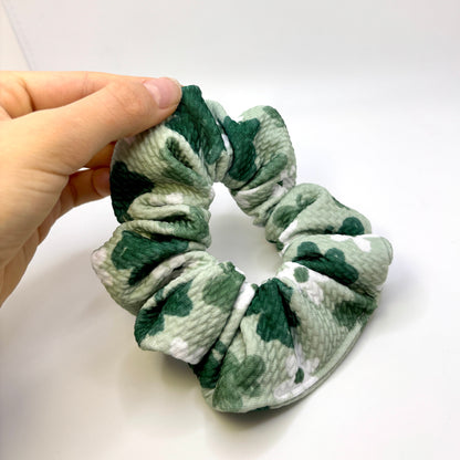 Mini Floral Clover St Patrick's Day Bullet Scrunchie Enchanted Scrunch
