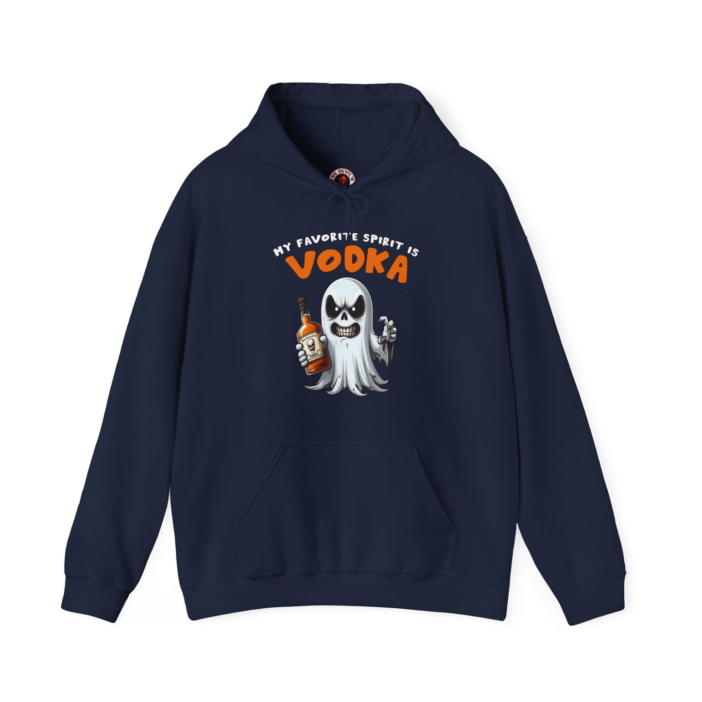 My Favorite Spirit Is Vodka Hooded Sweatshirt The Devil's Pickle