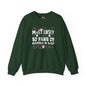 Most Likely To Fart On Santa's Lap Crewneck Sweatshirt The Devil's Pickle