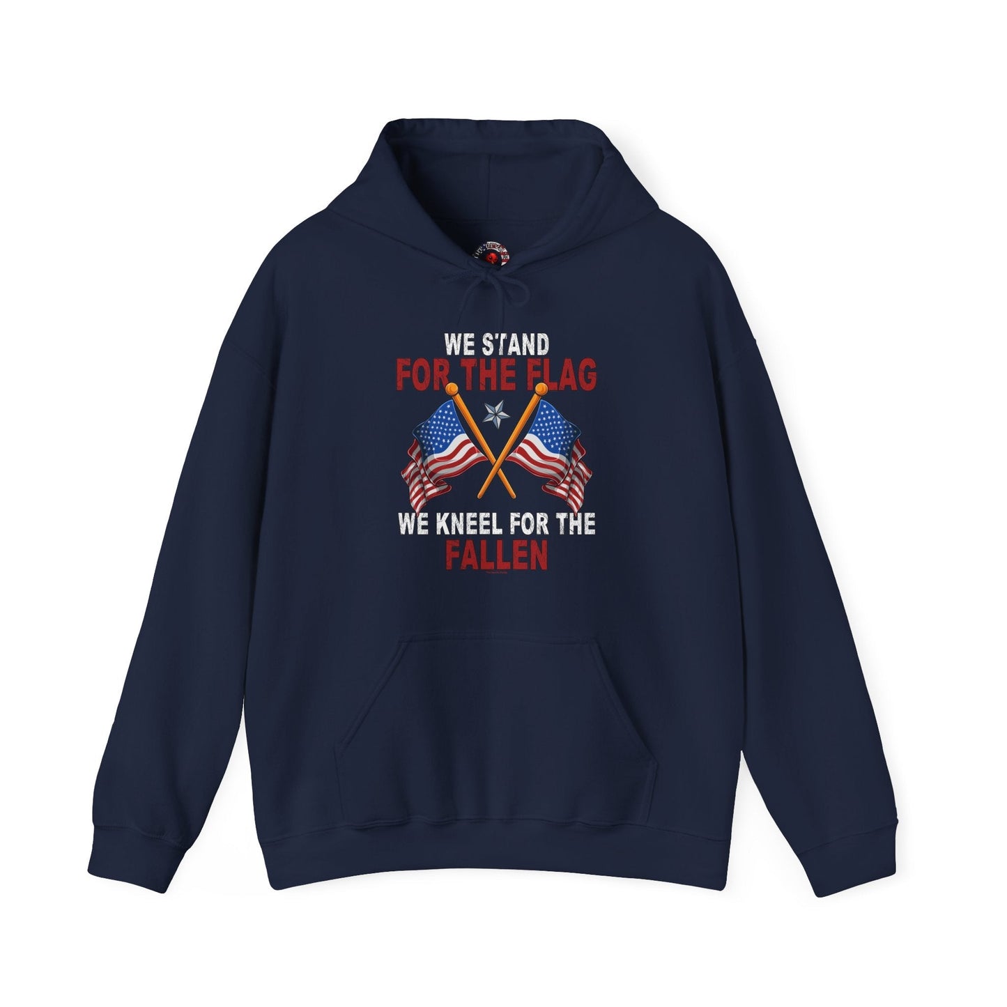 We Stand For The Flag Hooded Sweatshirt The Devil's Pickle