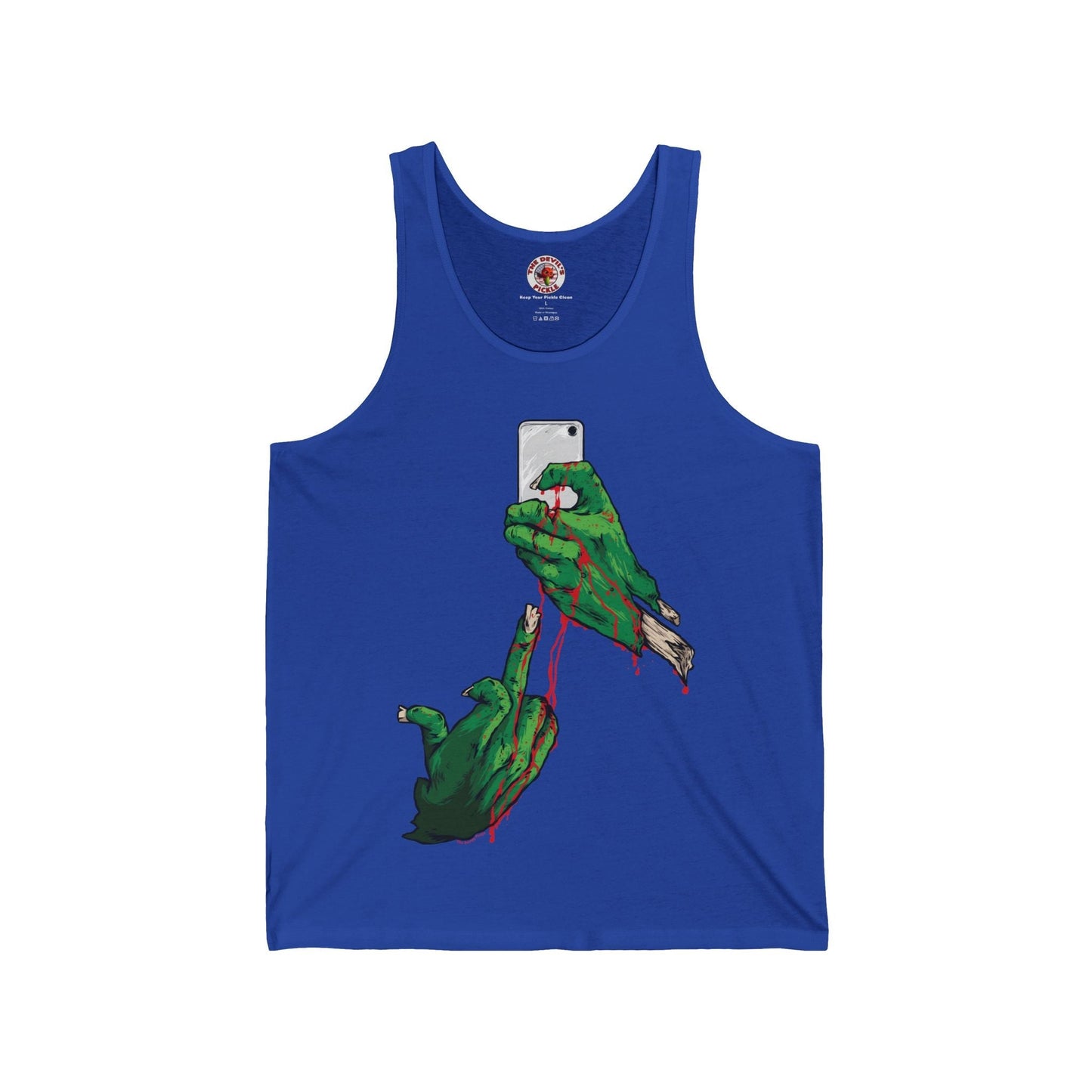 Selfie Monster Tank Top The Devil's Pickle