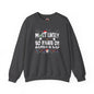 Most Likely To Fart On Santa's Lap Crewneck Sweatshirt The Devil's Pickle