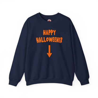 Happy Halloweener Crewneck Sweatshirt The Devil's Pickle