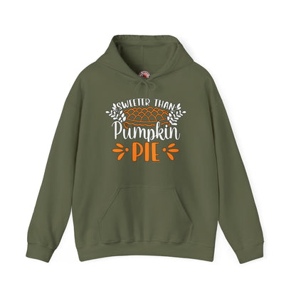 Sweeter Than Pumpkin Pie Hooded Sweatshirt The Devil's Pickle