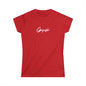 Women's Softstyle Tee "Grayarbie" Grayceful LLC
