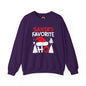 Santa's Favorite Ho Crewneck Sweatshirt The Devil's Pickle