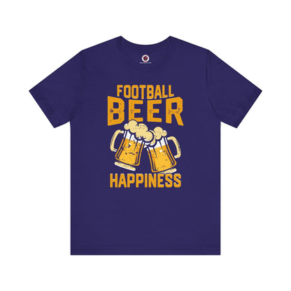 Football Beer and Happiness T-Shirt The Devil's Pickle