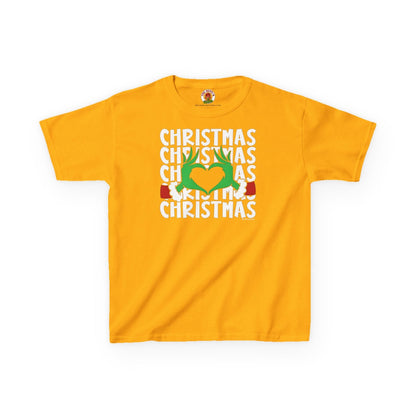 Christmas Heart Kids Tee The Devil's Pickle