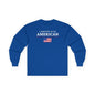 I Identify As An American Long Sleeve Tee The Devil's Pickle