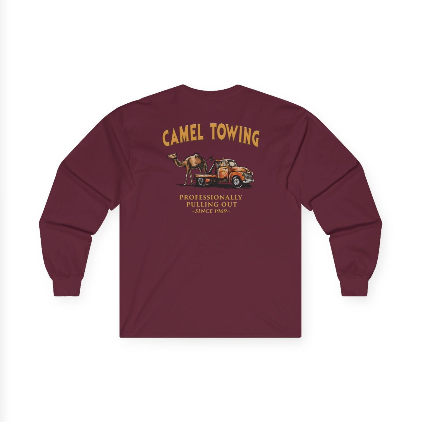 Camel Towing Back Long Sleeve Tee The Devil's Pickle