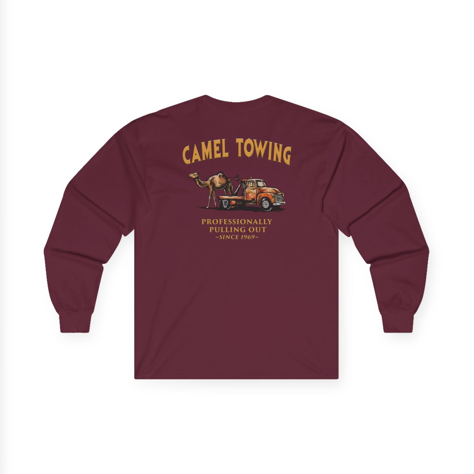 Camel Towing Back Long Sleeve Tee The Devil's Pickle