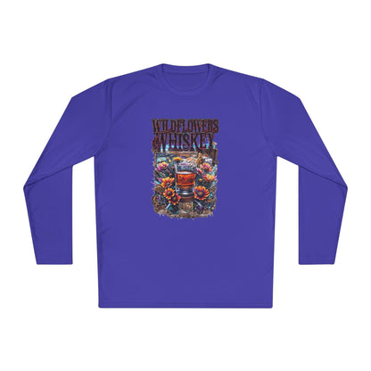 Wildflowers and Whiskey Lightweight Long Sleeve Tee Country in My Heart
