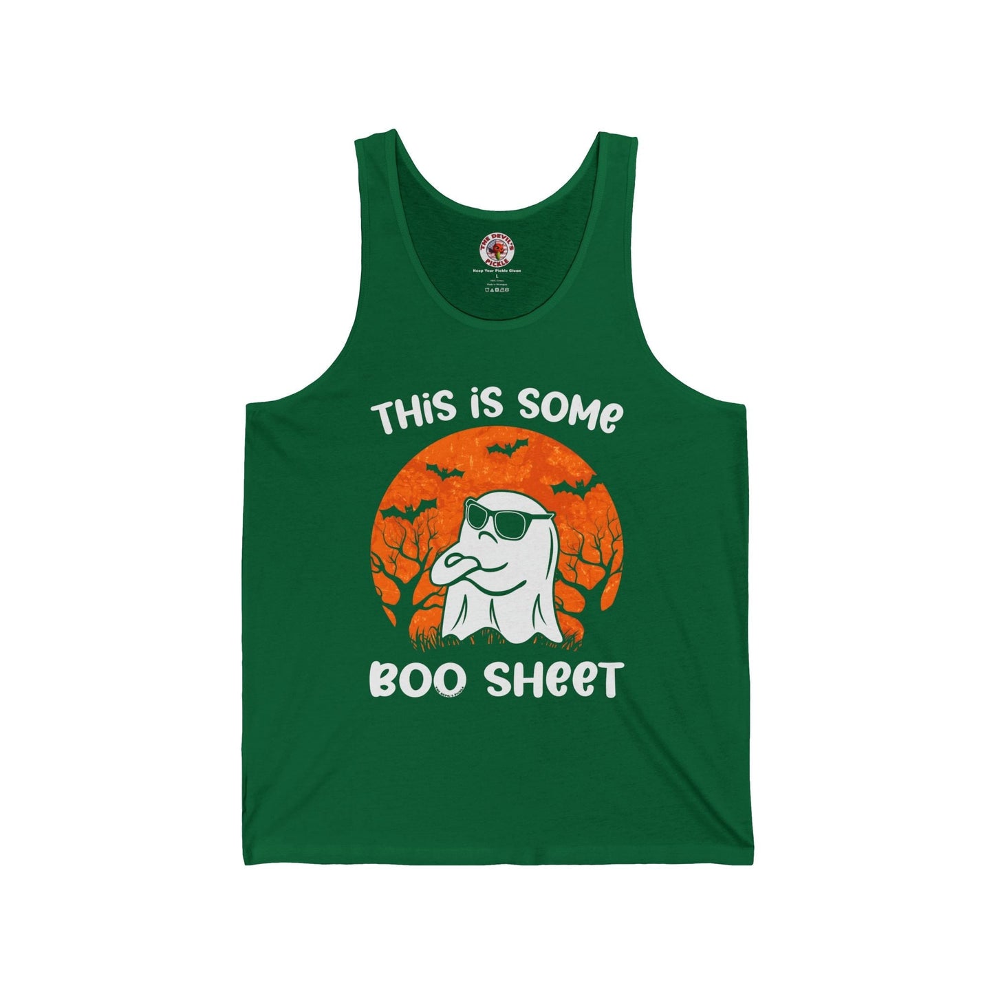 This Is Some Boo Sheet Tank Top The Devil's Pickle