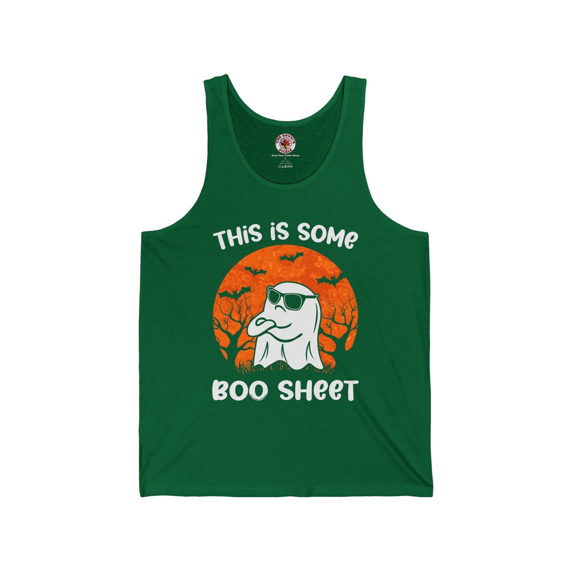 This Is Some Boo Sheet Tank Top The Devil's Pickle