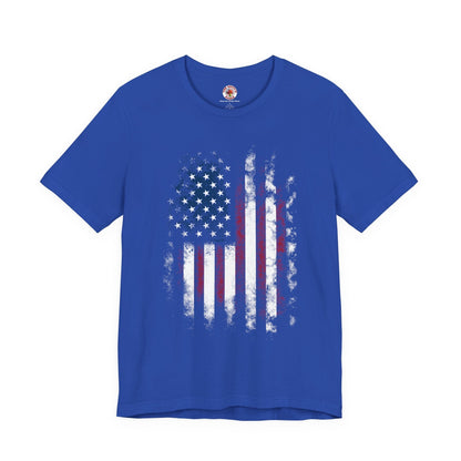 Distressed American Flag T-Shirt The Devil's Pickle