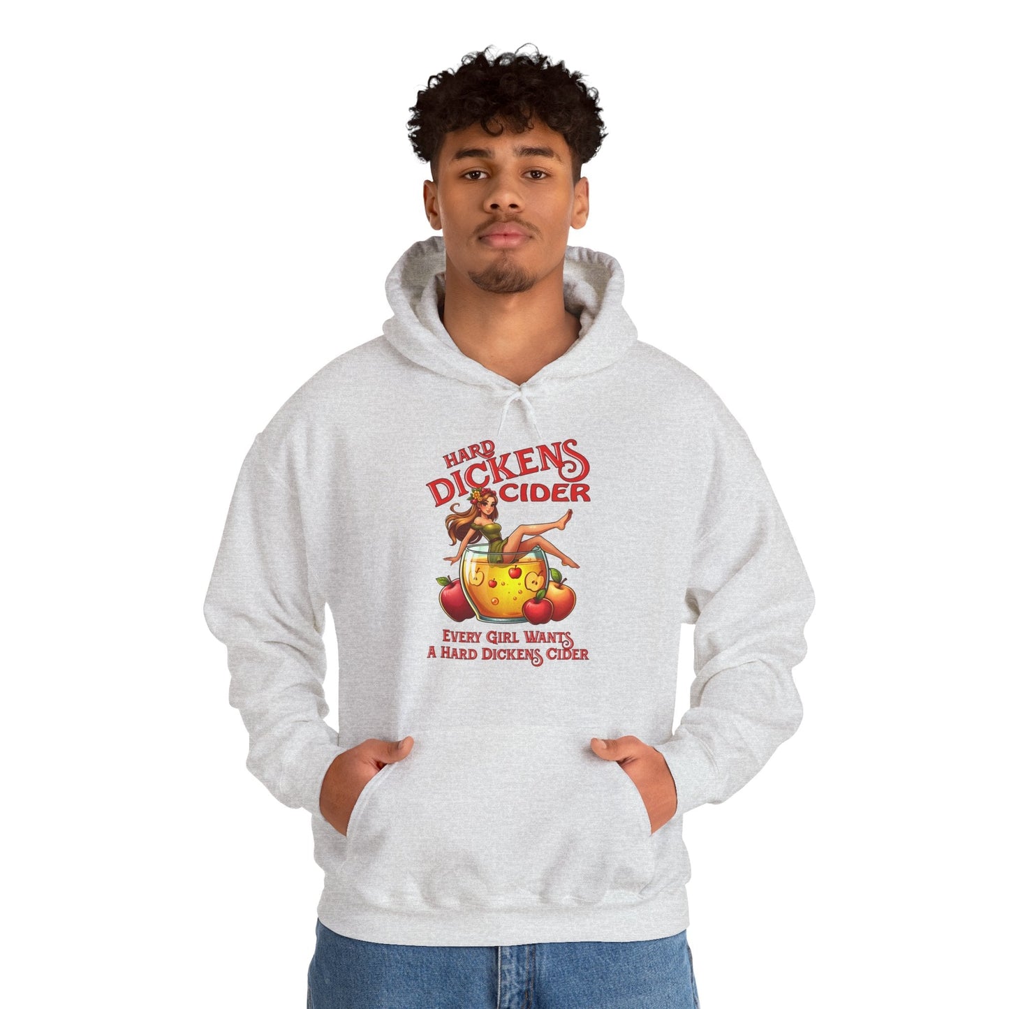 Hard Dickens Cider Hooded Sweatshirt The Devil's Pickle