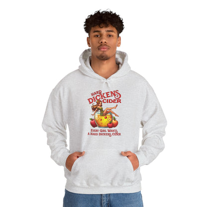 Hard Dickens Cider Hooded Sweatshirt The Devil's Pickle