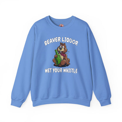 Beaver Liquor Crewneck Sweatshirt The Devil's Pickle