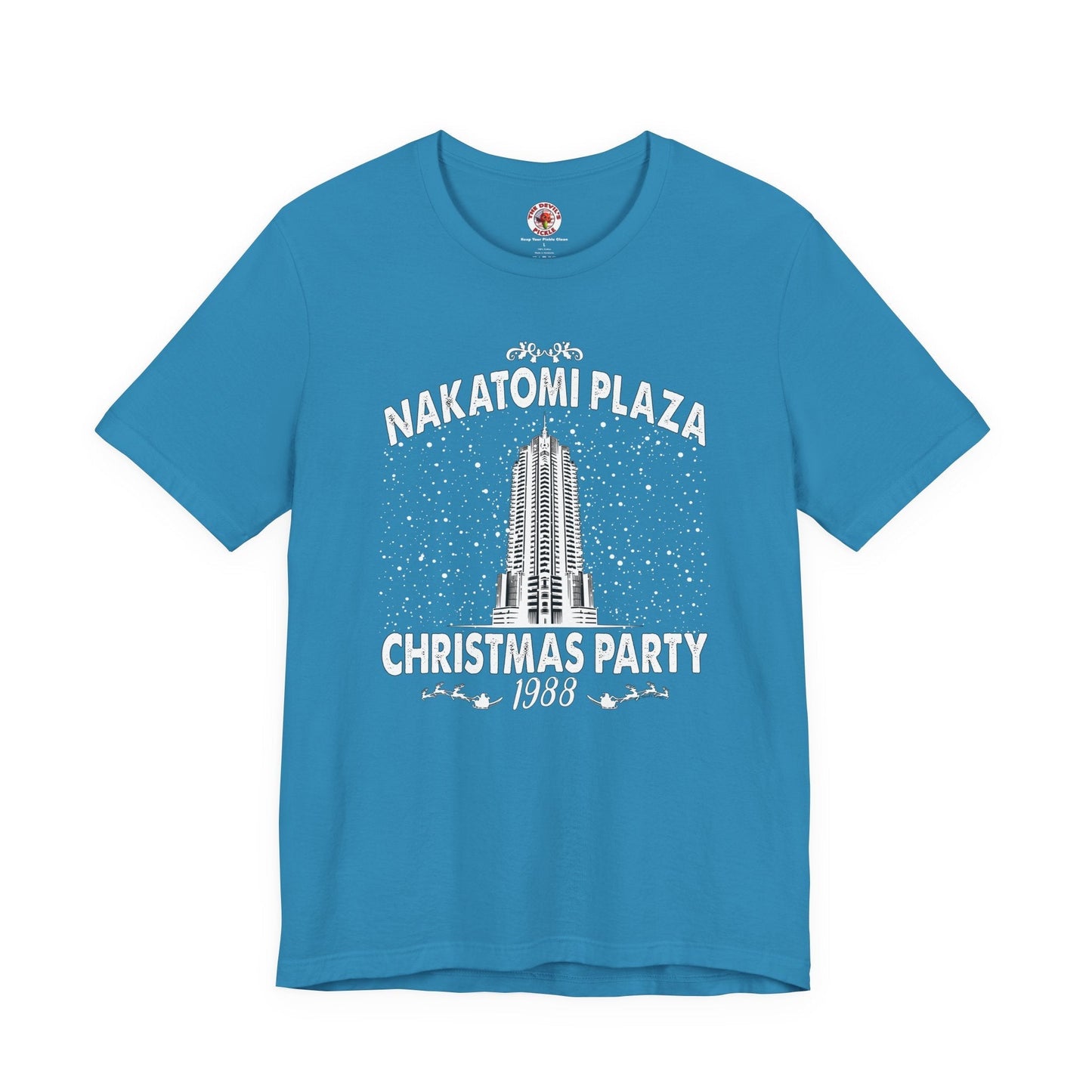 Nakatomi Plaza Christmas Party T-Shirt The Devil's Pickle