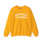 Surprise I'm Drunk Crewneck Sweatshirt The Devil's Pickle