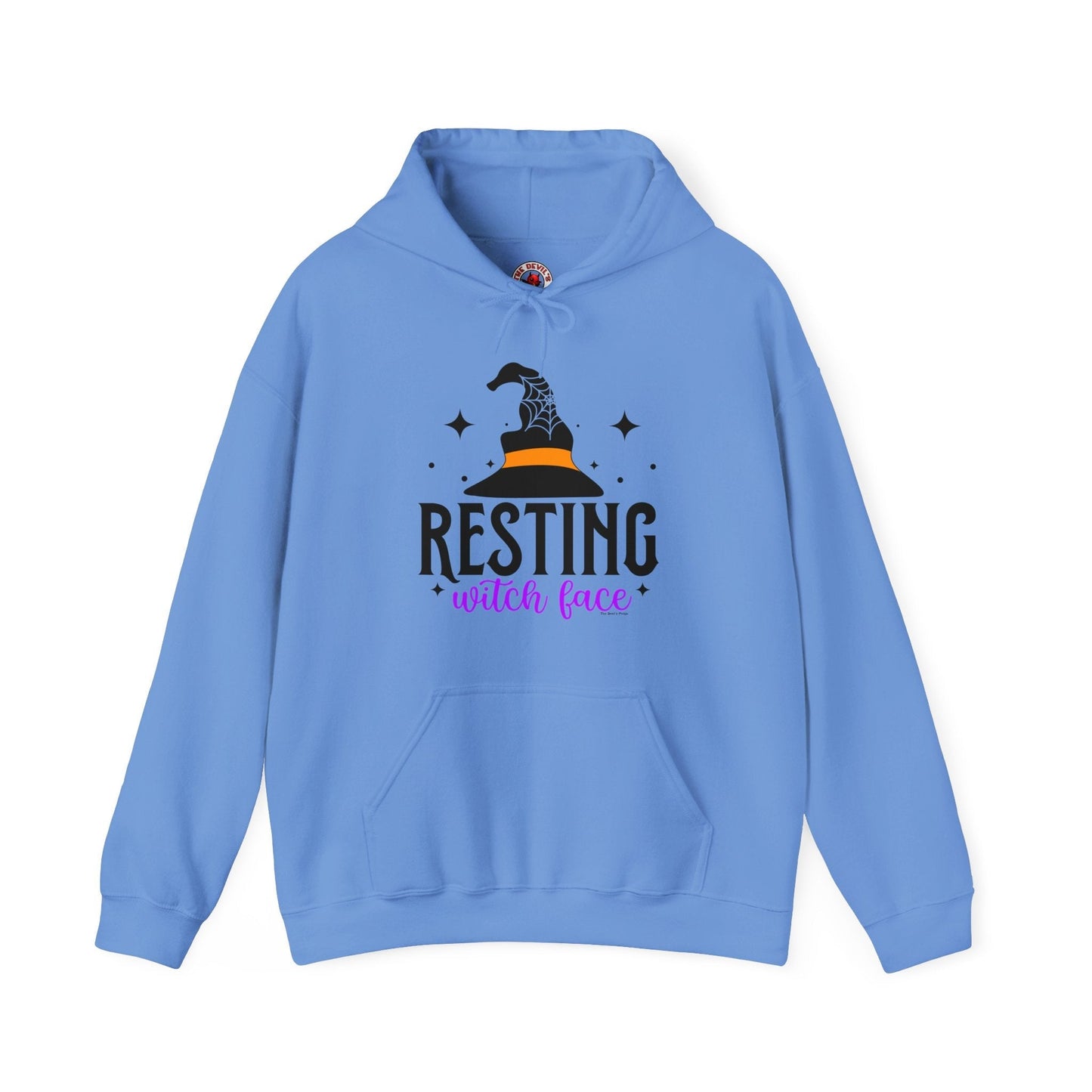 Resting Witch Face Hooded Sweatshirt The Devil's Pickle