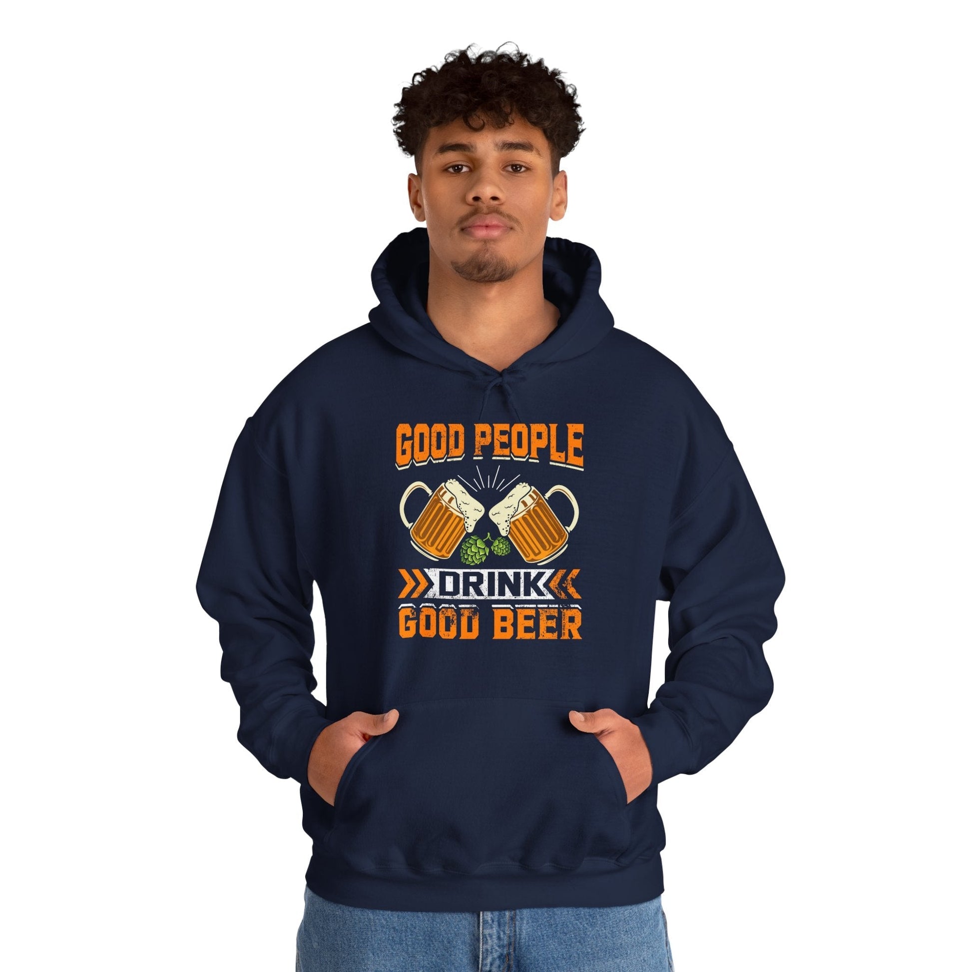 Good People Drink Good Beer Hooded Sweatshirt The Devil's Pickle