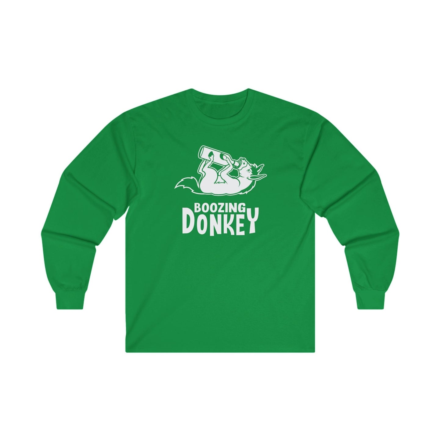 Boozing Donkey Long Sleeve Tee The Devil's Pickle