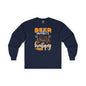 Beer Makes Me Happy Long Sleeve Tee The Devil's Pickle